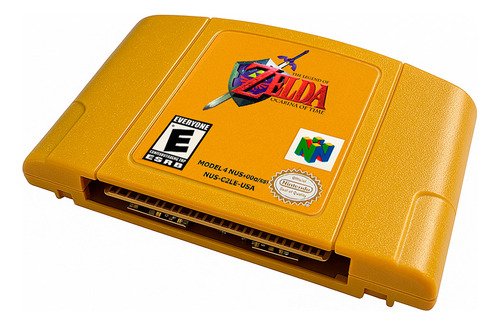 La Leyenda De Zelda Ocarina Of Time Nintendo 64 Gold Salva Físico