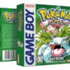 Juego Pokémon Green Versión para Game Boy en su caja original con protector acrílico, producto nuevo y coleccionable