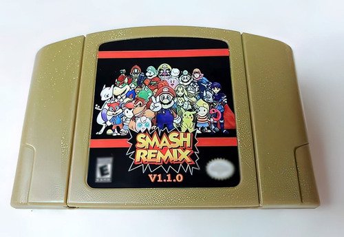 Smash Remix V1.10 Nintendo 64 Solo Conocedores Exclusivo