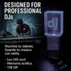 Memoria USB Pioneer DJ de 128GB con diseño en cristal y colores vibrantes, compatible con equipos CDJ-NEXUS