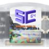 Cartucho Summer Cart Ed64 N64dd Aio en color transparente para Nintendo 64, compatible con juegos y accesorios