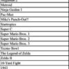 Colección De Juegos Clásicos Nes 249 En 1 Juegos Físicos