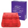 carcasa transparente personalizada para snes que permite cambiar el estilo de tu consola retro con diseño moderno