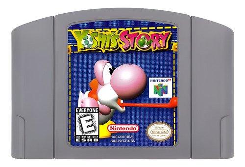 Juego Yoshi Story para Nintendo 64 en su versión estándar física, nuevo y sellado, listo para jugar