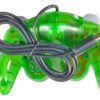Control original de Nintendo GameCube con función de vibración, diseño ergonómico y cable de 1.70 metros, compatible con Wii, Wii U y Switch
