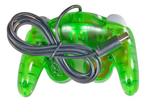 Control original de Nintendo GameCube con función de vibración, diseño ergonómico y cable de 1.70 metros, compatible con Wii, Wii U y Switch