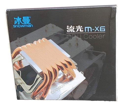 Ventilador disipador con triple ventilador RGB para procesadores Intel y AMD, operación silenciosa menor a 25dB y control PWM inteligente