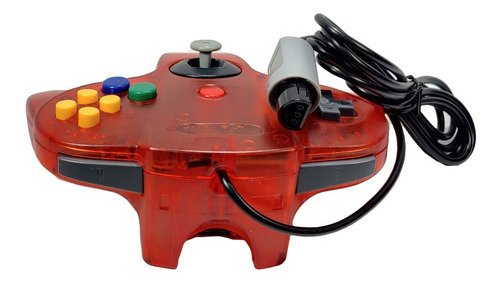 Control original para Nintendo 64 disponible en múltiples colores vibrantes, compatible con todas las consolas N64