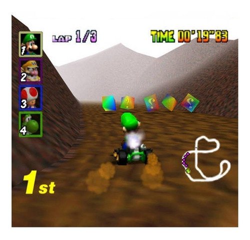 Mario Kart 64 Standard Edition (físico)