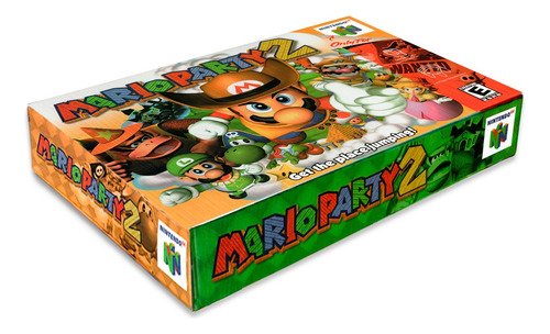 Mario Party 2 Físico En Caja Con Manual Nintendo 64