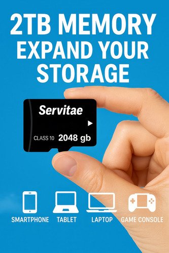 Memoria Micro Tf 2tb Servitae 2 Tera Con Adaptador Servitae