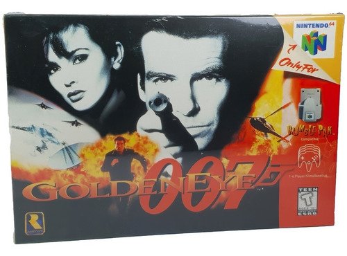 Golden Eye 007 Físico En Caja Con Manual Nintendo 64