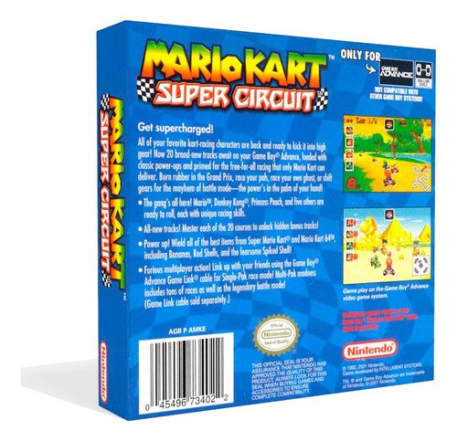 Mario Kart Super Circuit Fisico En Caja