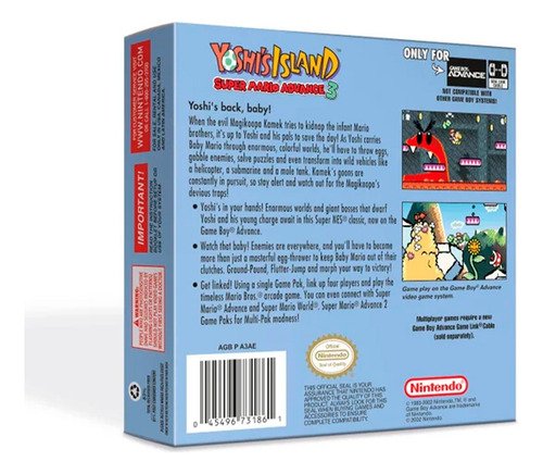 Super Mario Advance 3 Yoshi's Island Gba