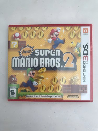 New Super Mario Bros 2 Nintendo 3ds Original Sellado