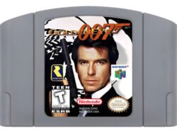 Juego 007 Goldeneye para Nintendo 64 en español, versión física completa con caja y manuales