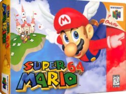 Juego Super Mario 64 original en caja completa con manual incluido para consola Nintendo 64, producto coleccionable