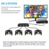 Adaptador Usb Gamecube Switch Pc Wii U 4 Controles Naranja