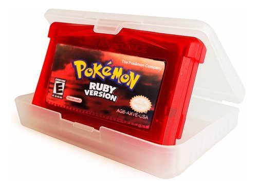 Pokémon Ruby Gba Juego Físico En Caja Con Protección