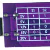 Selector De Voltaje Usb-c De 5v-20v Eliminador Cel