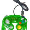 Control original de Nintendo GameCube con función de vibración, diseño ergonómico y cable de 1.70 metros, compatible con Wii, Wii U y Switch
