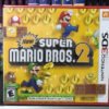 juego new super mario bros 2 para nintendo 3ds en su empaque original sellado, listo para jugar aventuras con mario