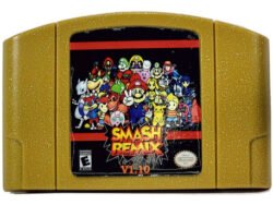 Juego Smash Remix V1.10 para Nintendo 64, edición exclusiva para coleccionistas y fanáticos de la consola