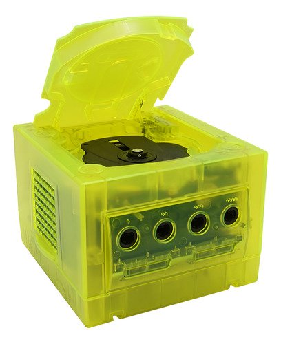 Carcasa personalizada para GameCube que permite personalizar tu consola con diferentes estilos y diseños