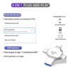Memoria Otg 4 En 1 iPhone Android iPad Pc Usb-c Lighting 2tb