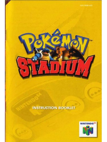 Pokemon Stadium N64 Estándar Físico Nuevo