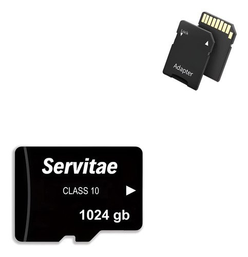 X2 Memoria Micro Tf 1tb Servitae 1 Tera Con Adaptador