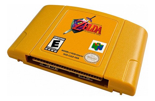 The Legend Of Zelda Ocarina Of Time N64 Español Dorado