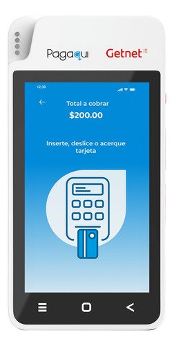 Terminal punto de venta Servitae para recibir pagos con tarjeta, ideal para negocios pequeños y medianos sin costos mensuales