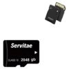 Memoria Micro Tf 2tb Servitae 2 Tera Con Adaptador Servitae