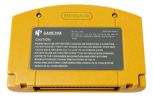 La Leyenda De Zelda Ocarina Of Time Nintendo 64 Gold Salva Físico