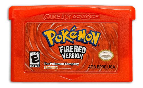 Juego Pokémon Firered Edition para Game Boy Advance, cartucho original compatible con consolas GBA