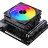 disipador ventilador rgb para procesadores intel y amd, incluye pasta térmica para instalación fácil y mejor refrigeración del cpu