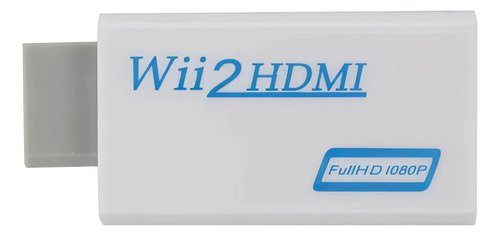 Adaptador Wii Conectar Hdmi 1080p Convertidor Audio Y Vídeo