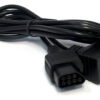 Extensión para control de Nintendo que permite jugar a mayor distancia, ideal para consolas NES y disfrutar juegos clásicos cómodamente