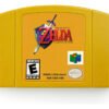 videojuego the legend of zelda ocarina of time para nintendo 64 en español versión dorada, juego clásico de aventura