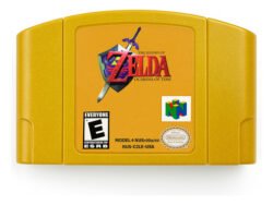 videojuego the legend of zelda ocarina of time para nintendo 64 en español versión dorada, juego clásico de aventura