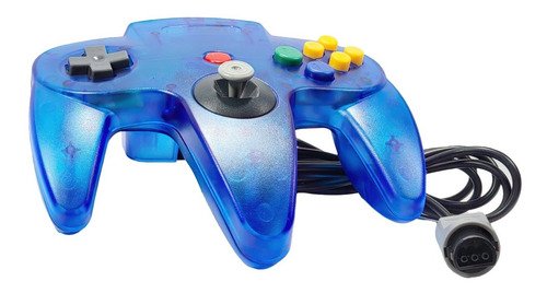 Control original para Nintendo 64 disponible en múltiples colores vibrantes, compatible con todas las consolas N64