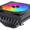 disipador ventilador rgb para procesadores intel y amd, incluye pasta térmica para instalación fácil y mejor refrigeración del cpu