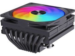 disipador ventilador rgb para procesadores intel y amd, incluye pasta térmica para instalación fácil y mejor refrigeración del cpu