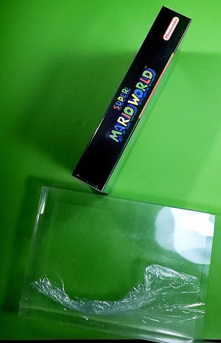 Super Mario World En Caja Snes Nuevo Sellado Con Acrílico