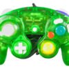Control original de Nintendo GameCube con función de vibración, diseño ergonómico y cable de 1.70 metros, compatible con Wii, Wii U y Switch
