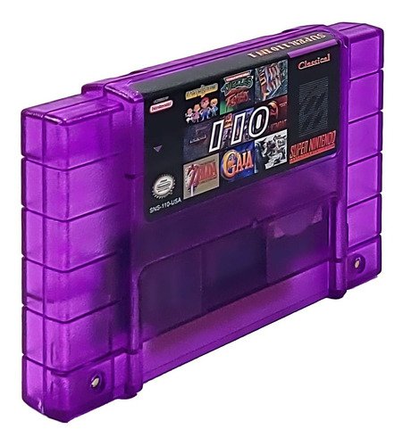 Cartucho Multijuegos De Snes 110 En 1 Sunset Rider Zelda