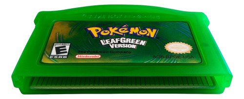 D_928601-MLM83703954424_042025-O.jpg Pokémon Leaf Green Gba Juego Físico En Caja Con Protección