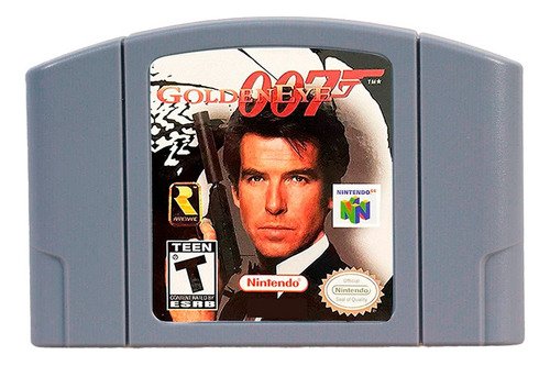 Golden Eye 007 Físico En Caja Con Manual Nintendo 64