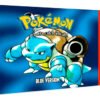 Juego Pokémon Blue Version para consola Nintendo 64, aventura clásica con Pikachu y personajes originales